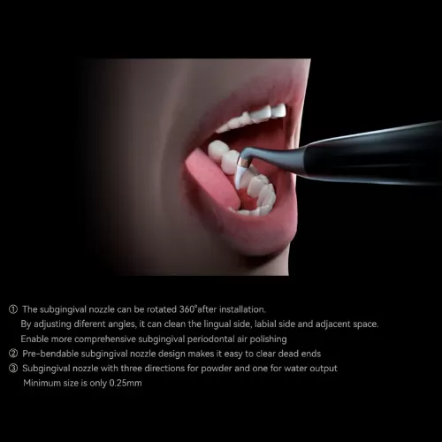 Máy thổi cát vệ sinh răng Woodpecker AP H